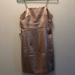 Silky Form-fitting Mini Dress Size S